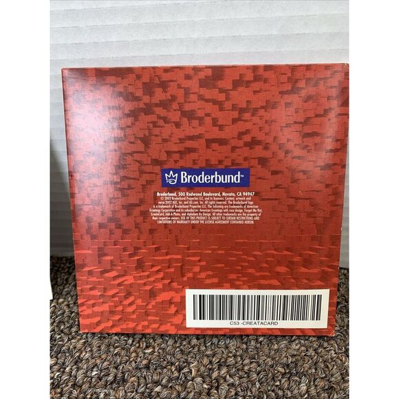 VTG Broderbund Calendar Creator 8 & american Greetings CreateaCard For Windows - Picture 5 of 9